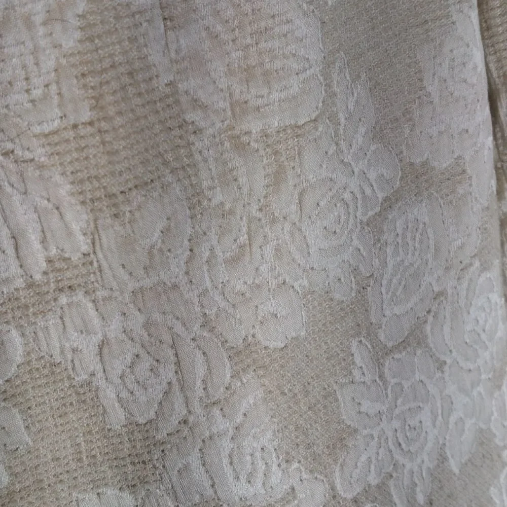Lena Gabrielle White Long Formal Jacket with Embellishments. Stunning!!